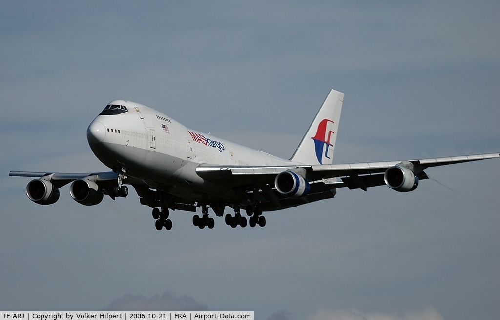 TF-ARJ, 1987 Boeing 747-236SF C/N 23735, 747-236BSF, ex: Air Atlanta Cargo