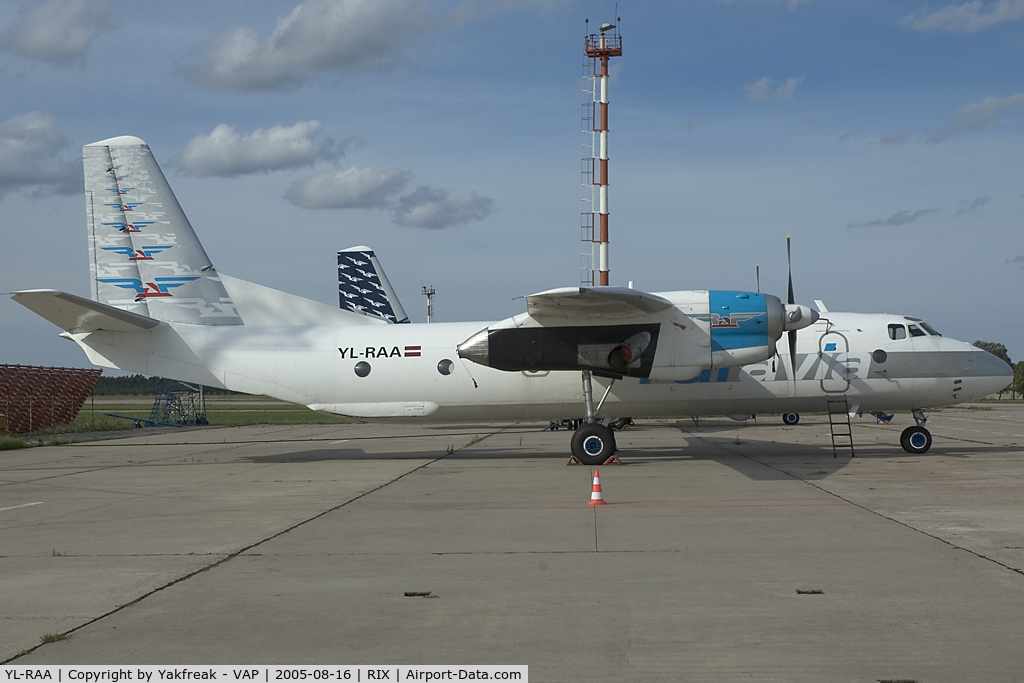 YL-RAA, 1981 Antonov An-26B C/N 11206, Raf Avia Antonov 26