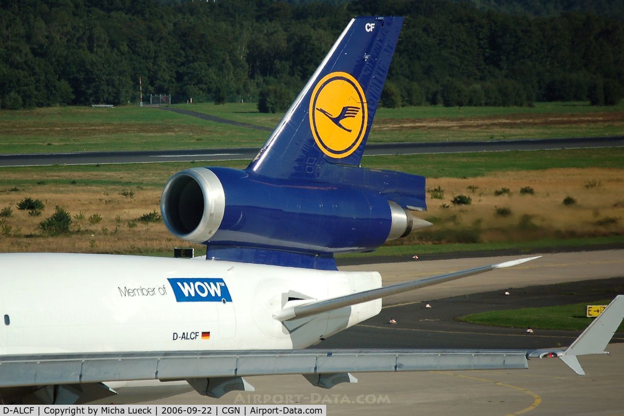 D-ALCF, 1999 McDonnell Douglas MD-11F C/N 48798, At Cologne/Bonn