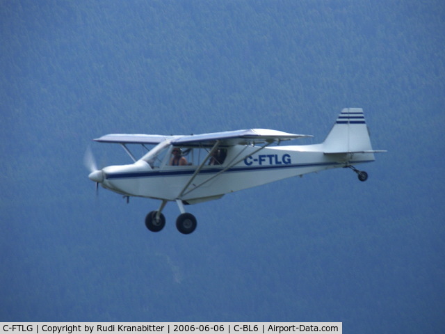 C-FTLG, 1995 Rans S-7 Courier C/N 1019886, Inflight