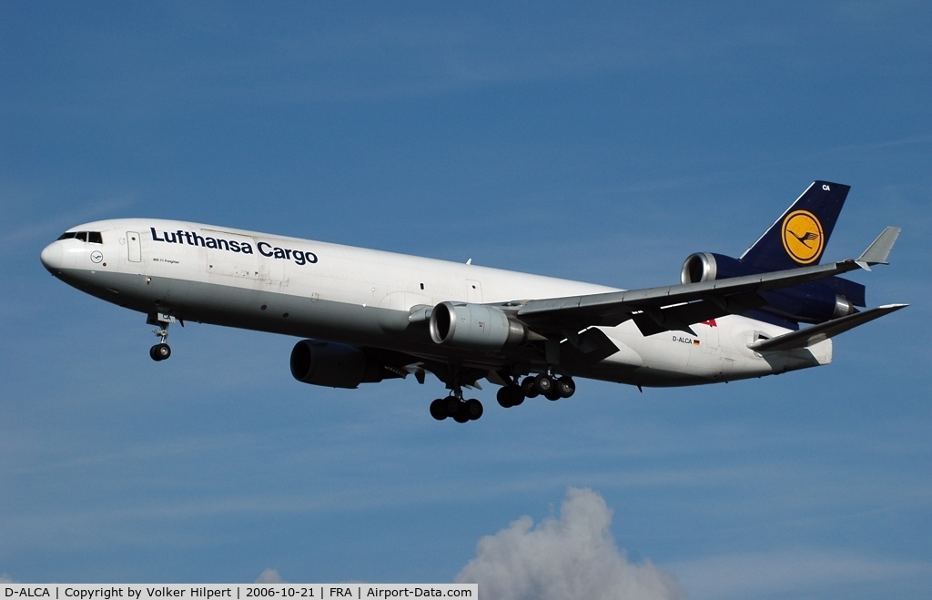 D-ALCA, 1998 McDonnell Douglas MD-11F C/N 48781, Lufthansa Cargo MD-11F