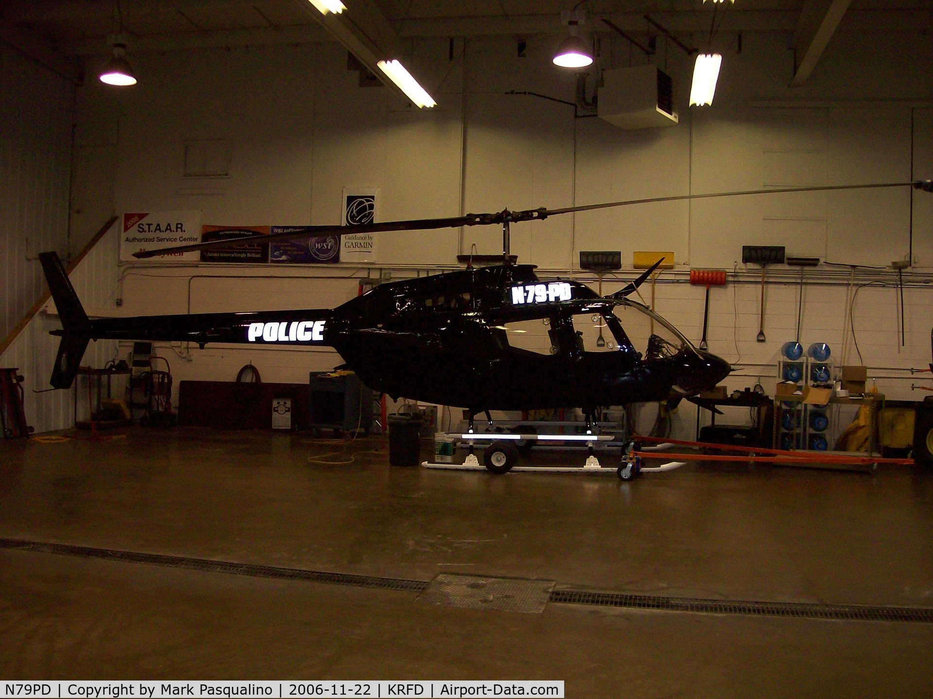 N79PD, Bell OH-58C C/N 7015279, Bell OH-58C