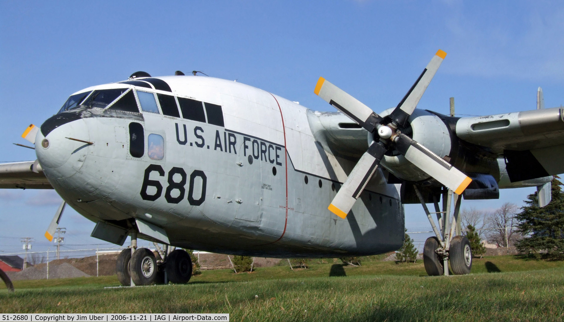 51-2680, 1953 Fairchild C-119G Flying Boxcar C/N 10669, C-119