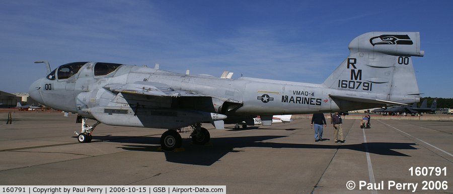 160791, Grumman EA-6B Prowler C/N P-78, I hate to see the Buick get replaced with the Growler