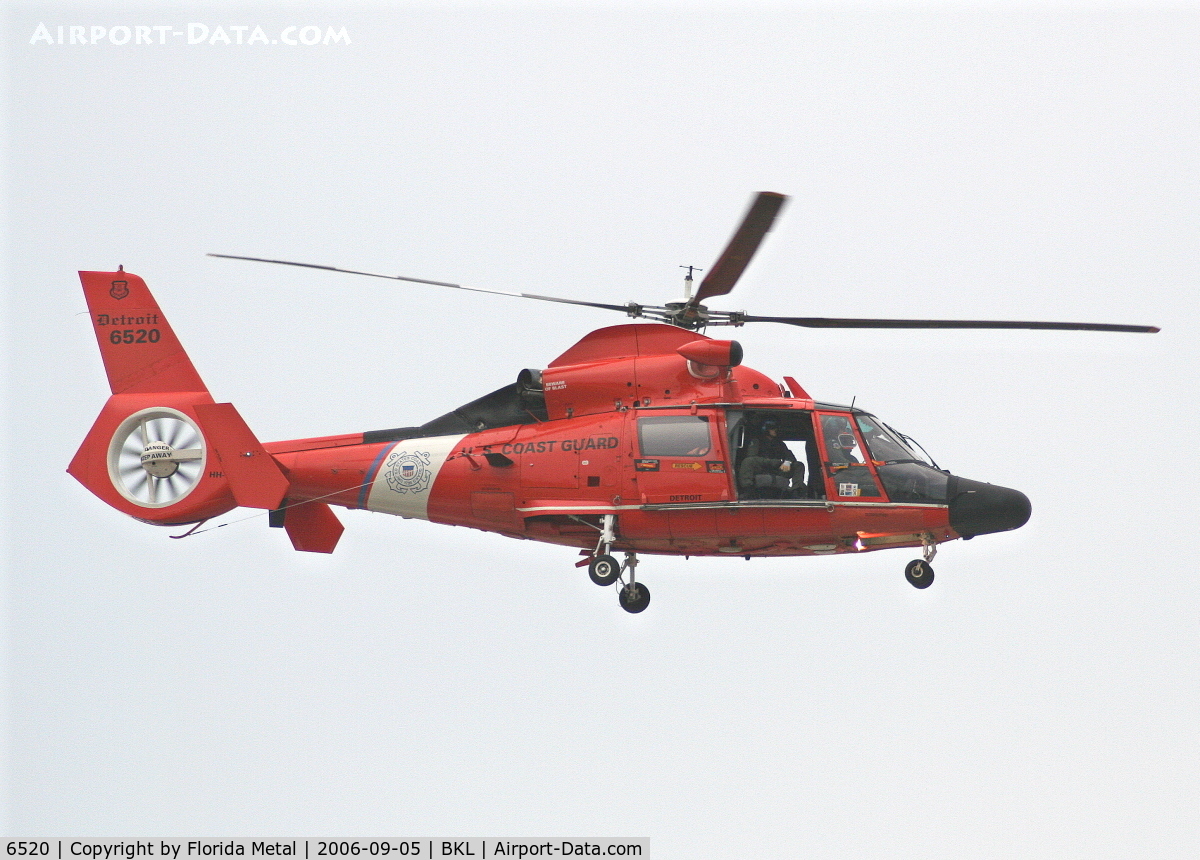 6520, Aérospatiale HH-65A Dolphin C/N 6160, Coast Guard HH-65C Dolphin