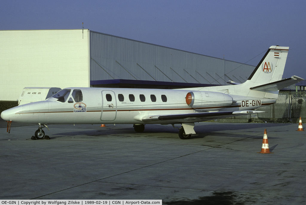 OE-GIN, 1979 Cessna 550 Citation II C/N 550-0069, visitor