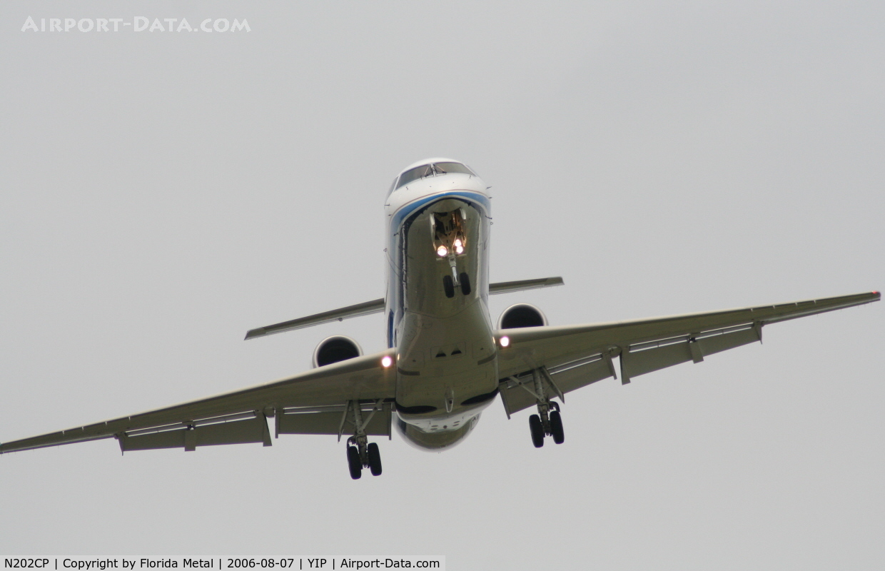 N202CP, 2003 Embraer ERJ-135LR (EMB-135LR) C/N 145728, E-135 at YIP