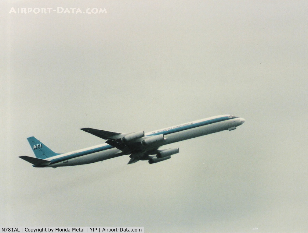 N781AL, 1967 Douglas DC-8-63 C/N 45926, ATI DC-8