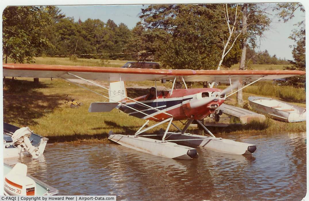C-FAQI, 1970 Pietenpol Air Camper C/N DM248, Piet on Floats