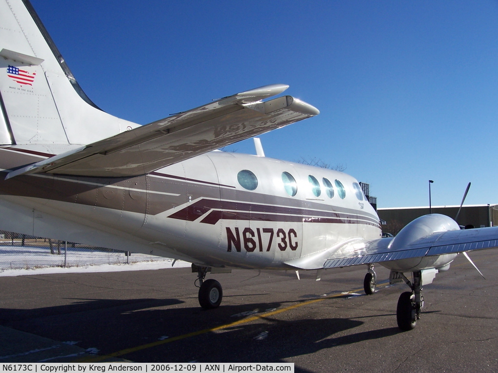 N6173C, 1982 Beech C90 King Air C/N LJ-1014, After arriving from FCM