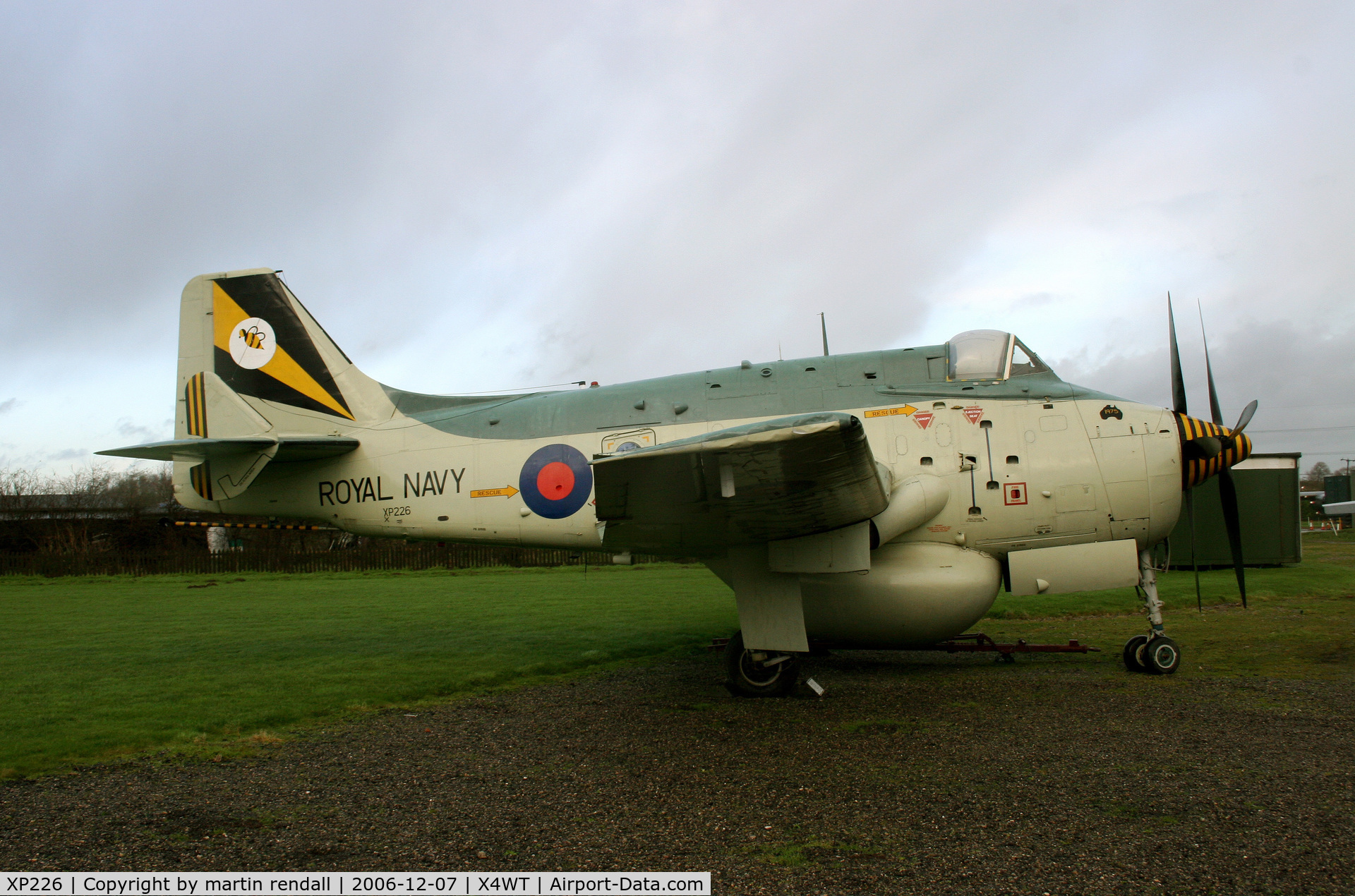 XP226, 1962 Fairey Gannet AEW.3 C/N F9468, GANNET