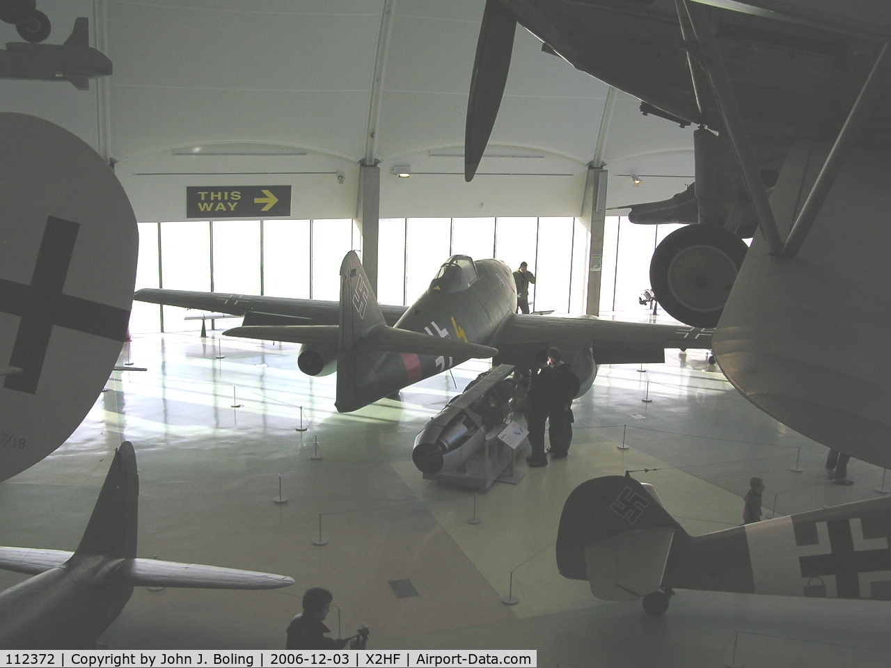 112372, Messerschmitt Me-262A-2a Schwalbe C/N 112372, Messerschmitt Me262