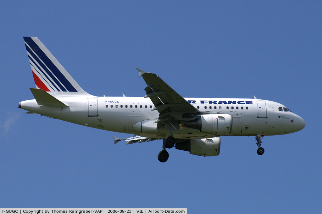 F-GUGC, 2002 Airbus A318-111 C/N 2071, Air France A318