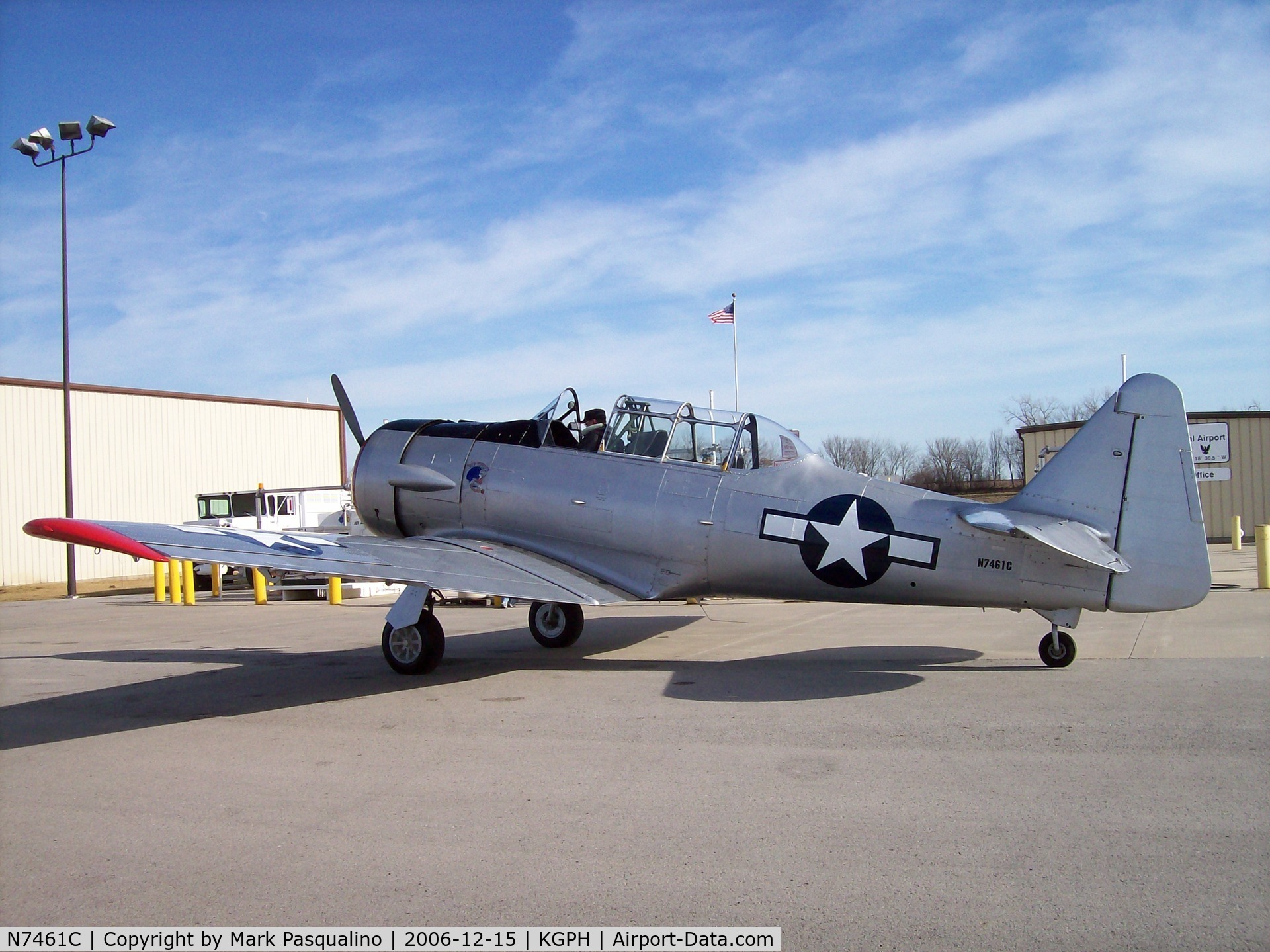 N7461C, 1944 North American AT-6F C/N 121-42378, North American AT-6F