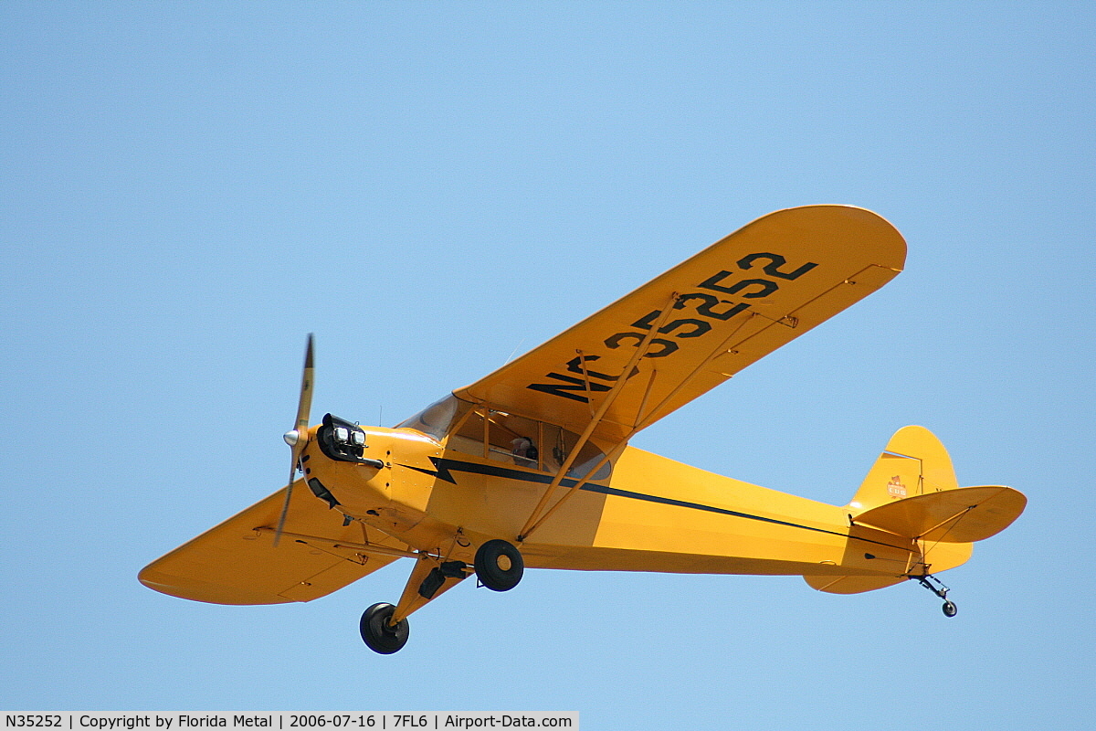 N35252, 1941 Piper J3L-65 Cub Cub C/N 6246, Piper Cub