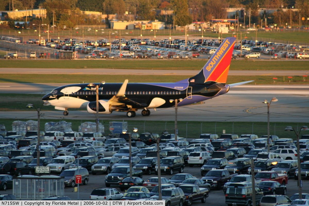 N715SW, 1998 Boeing 737-7H4 C/N 27849, Southwest