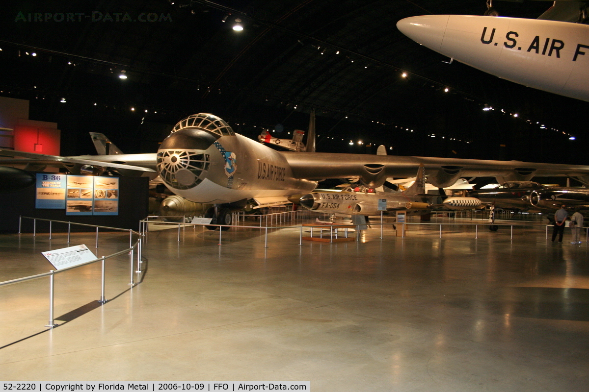 52-2220, 1952 Consolidated B-36J-1-CF Peacemaker C/N 361, Convair B-36 Peacemaker