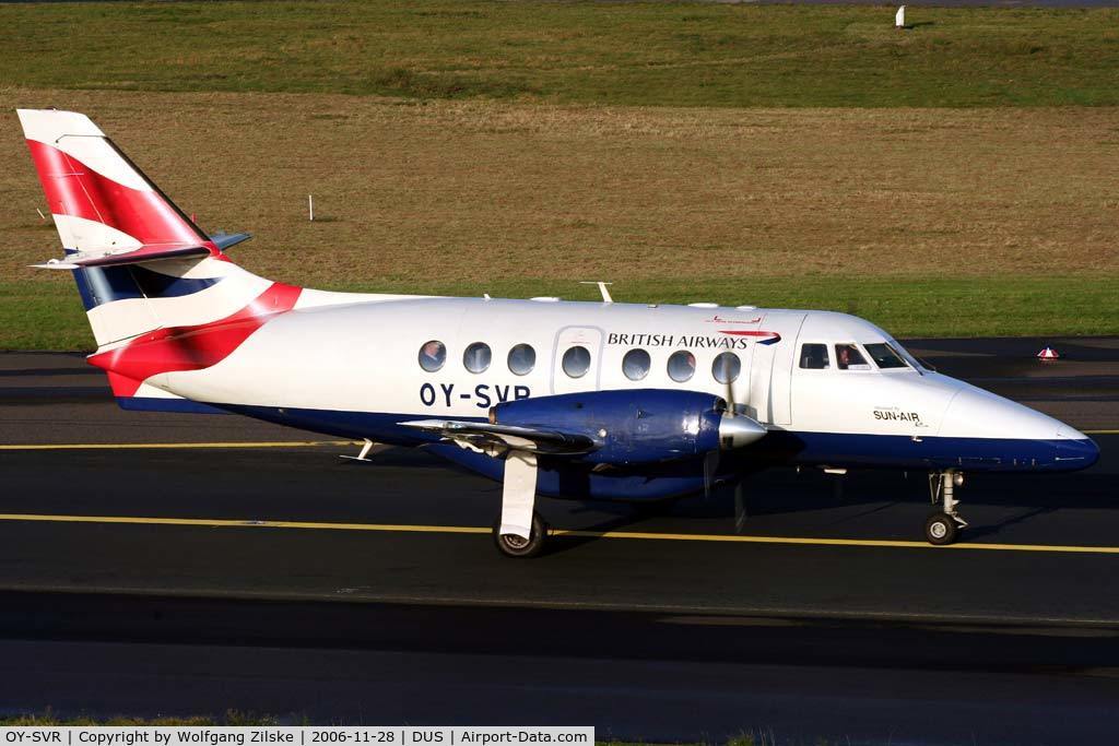 OY-SVR, 1991 British Aerospace BAe-3212 Jetstream Super 31 C/N 925, visitor