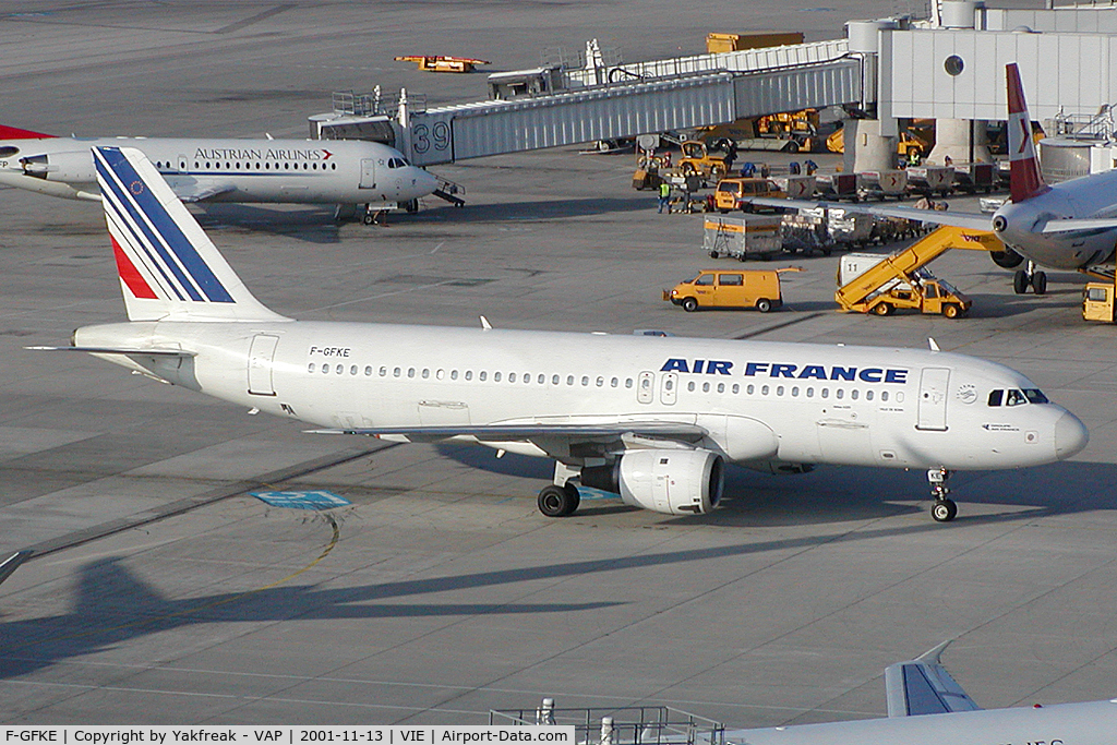 F-GFKE, 1988 Airbus A320-111 C/N 0019, Air France Airbus 320