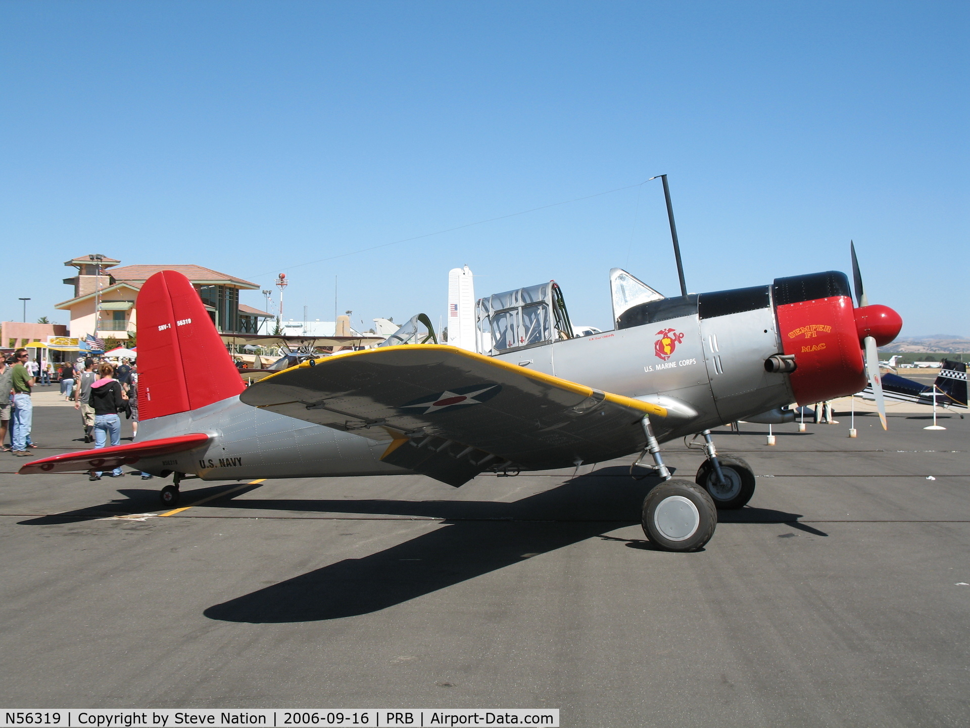 N56319, 1941 Consolidated Vultee BT-13A C/N 2167, Locally-based 1941 SNV-1 