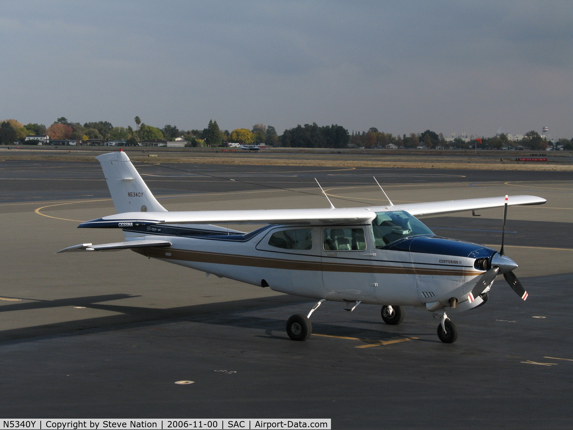 N5340Y, 1980 Cessna T210N Turbo Centurion C/N 21064173, Atkin Air 1980 Cessna T210N visiting @ Sacramento Executive  Airport, CA