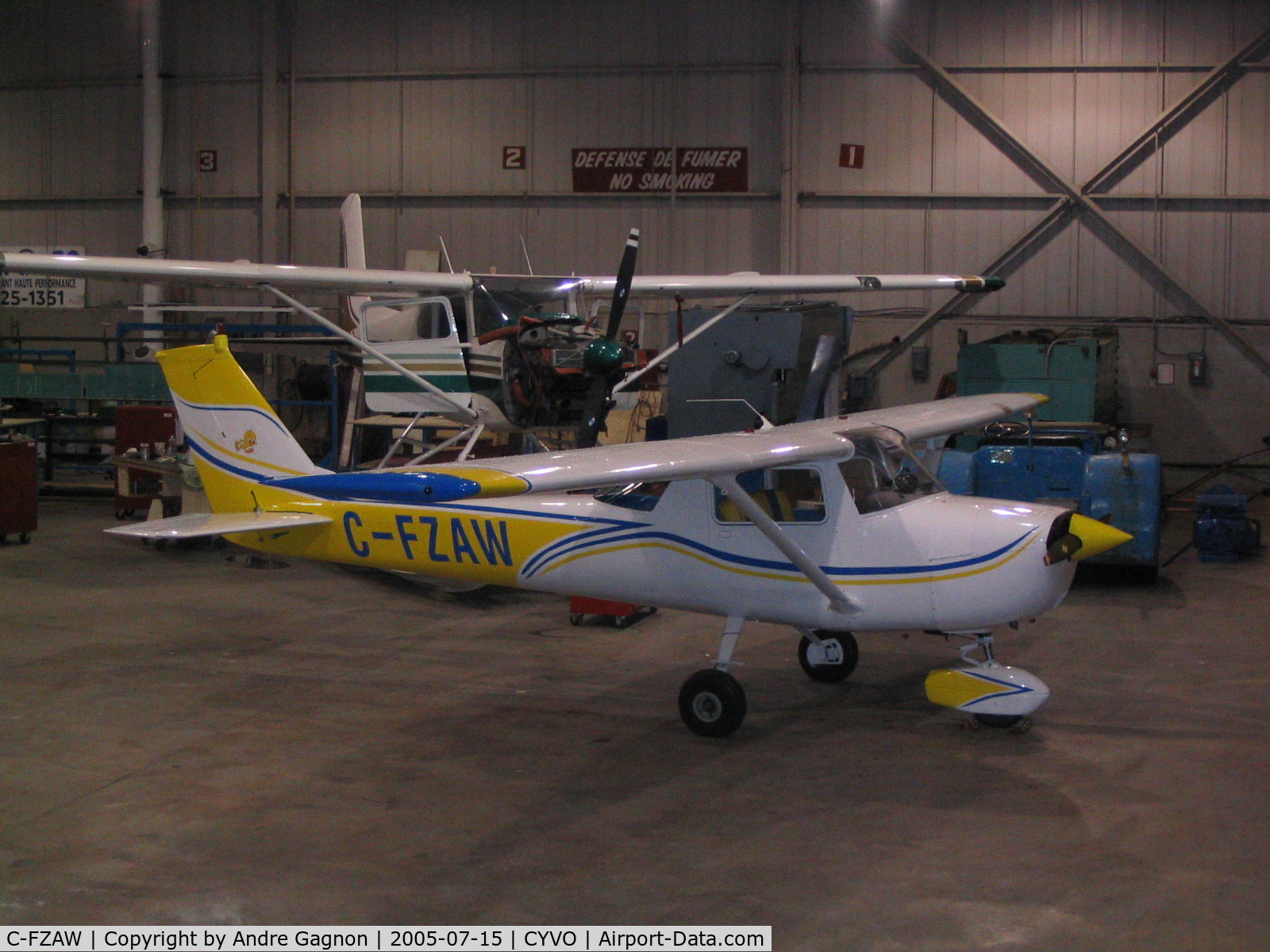 C-FZAW, 1966 Cessna 150F C/N 15062252, C150