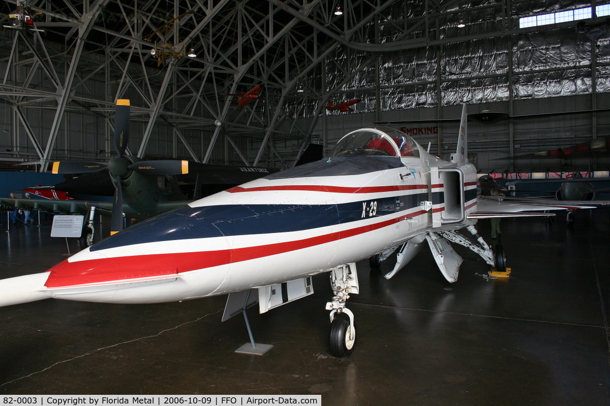 82-0003, 1982 Grumman X-29A C/N Not found 82-0003, Grumman X-29A