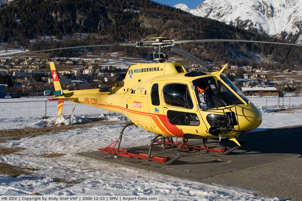 HB-ZDV, 2002 Eurocopter AS-350B-3 Ecureuil Ecureuil C/N 3531, Heli Bernina Eurocopter AS350