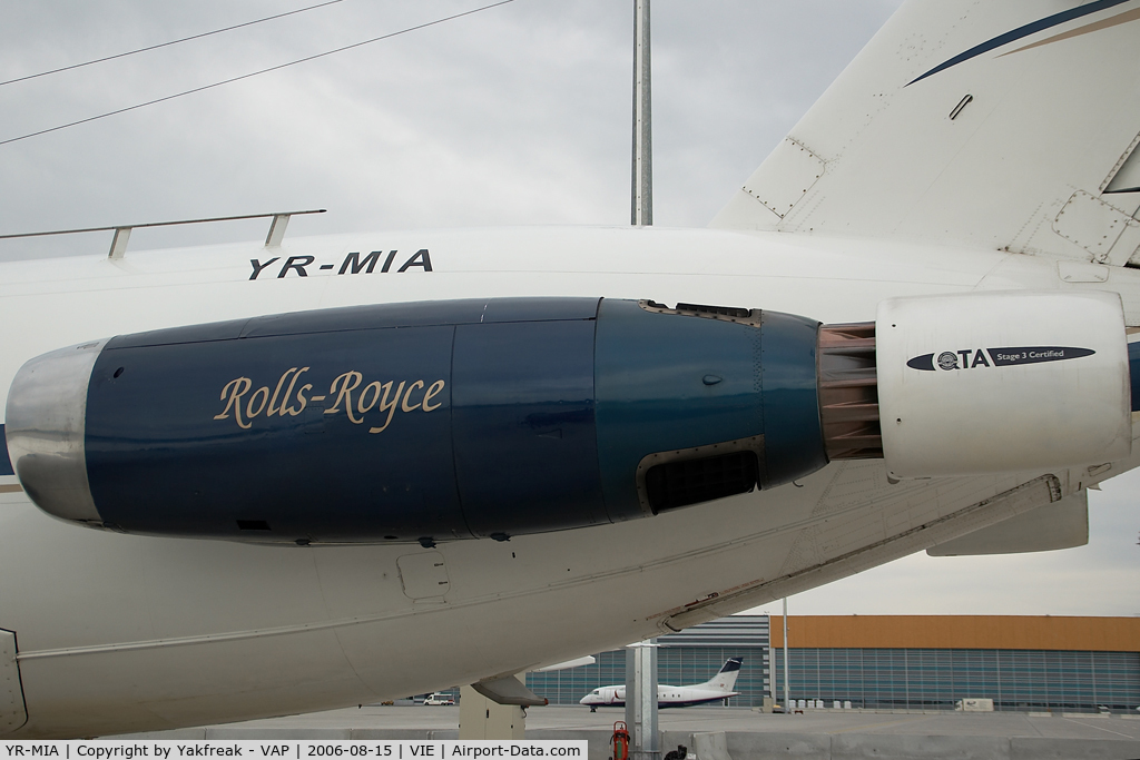 YR-MIA, 1980 British Aerospace 111-492GM One-Eleven C/N 260, Mia Airlines BAC 1-11