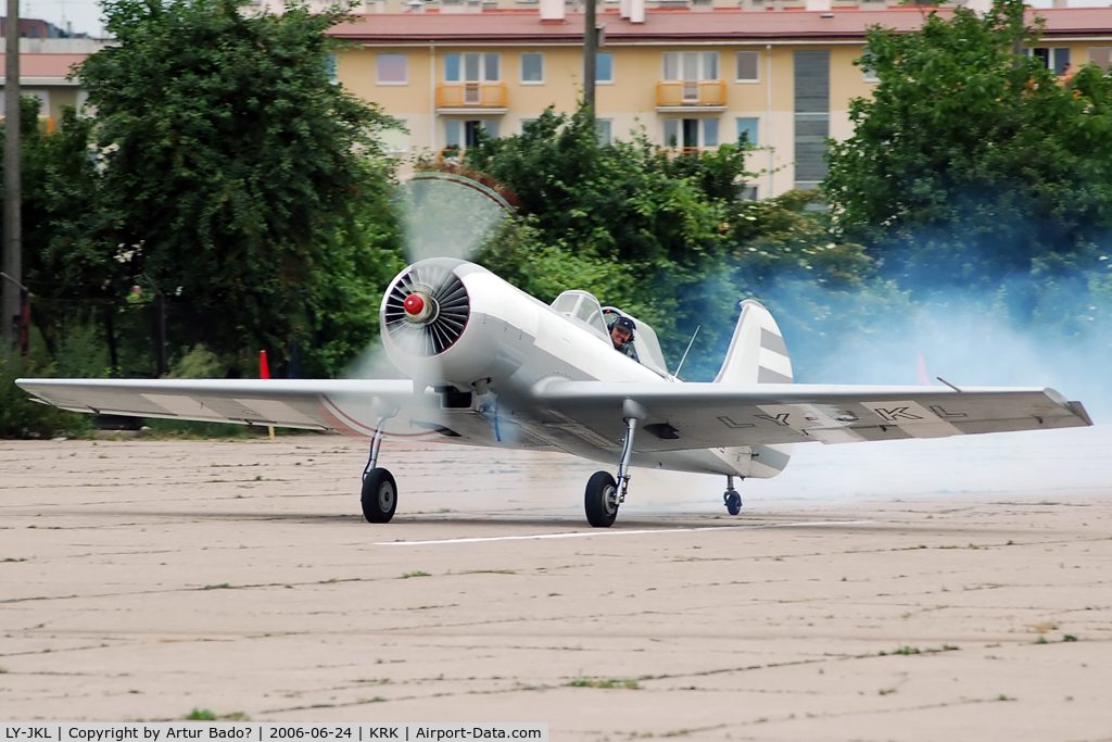 LY-JKL, 1984 Yakovlev Yak-50 C/N 84-2709, AIR BANDITS
