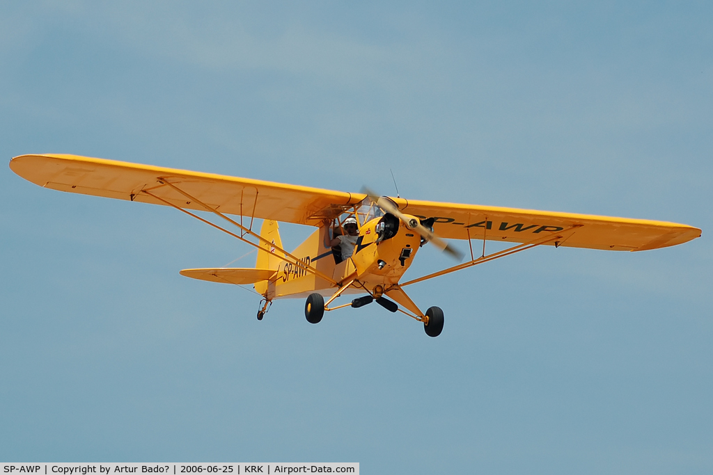 SP-AWP, Piper L-4B Grasshopper C/N 10123, Pipper CUB