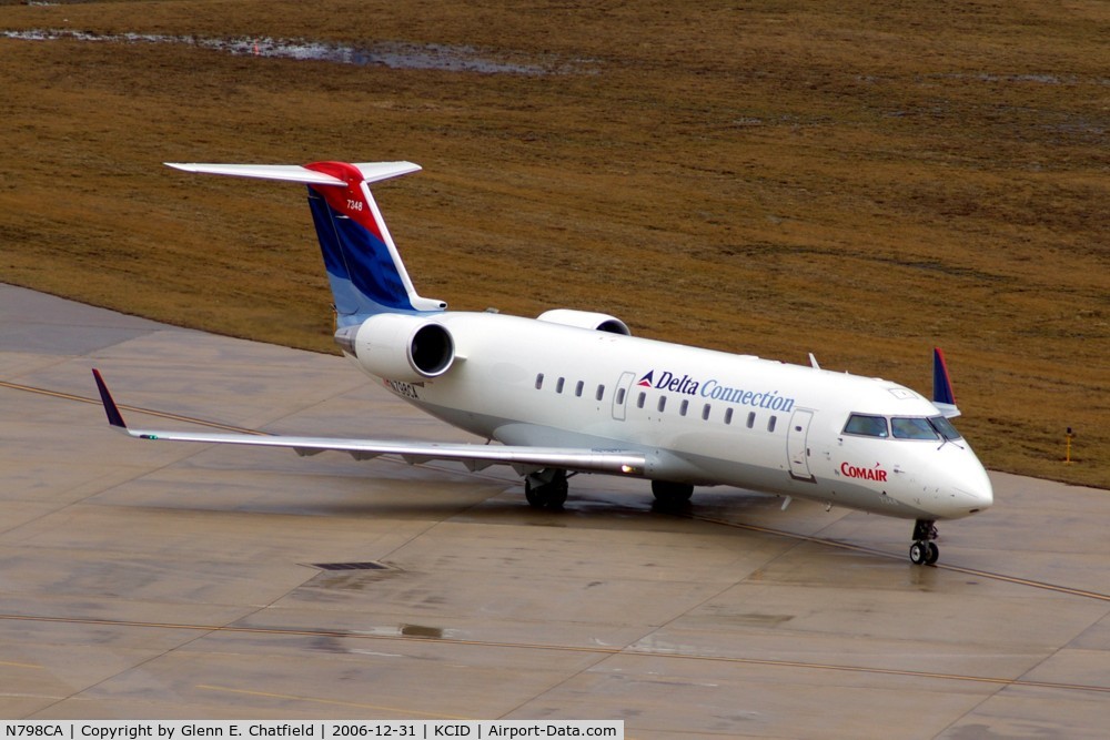 N798CA, 1999 Bombardier CRJ-100ER (CL-600-2B19) C/N 7348, Comair taxiing out for departure to CVG