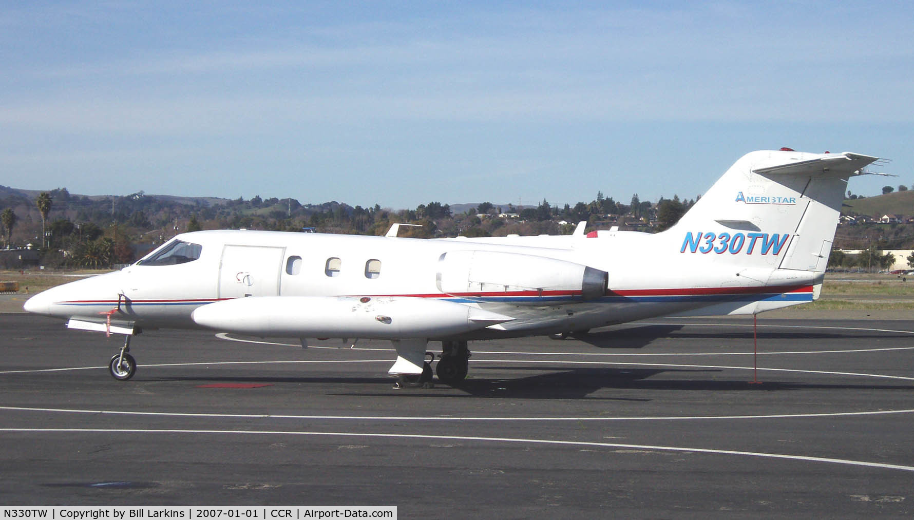 N330TW, 1976 Gates Learjet 24E C/N 330, Visitor from Delaware?