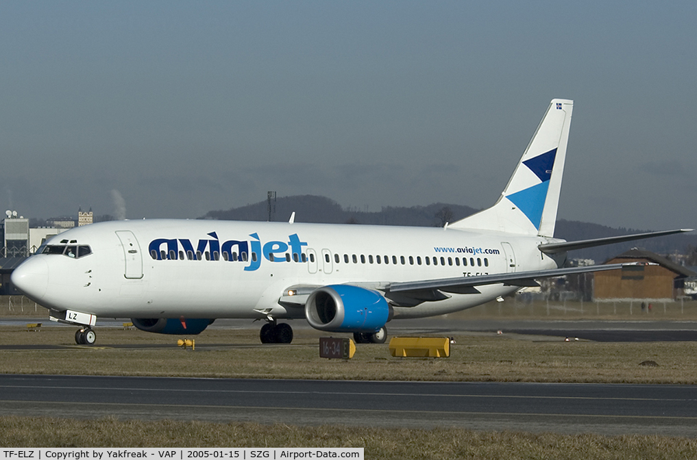 TF-ELZ, 1989 Boeing 737-4YO C/N 23980, Aviajet Boeing 737-400