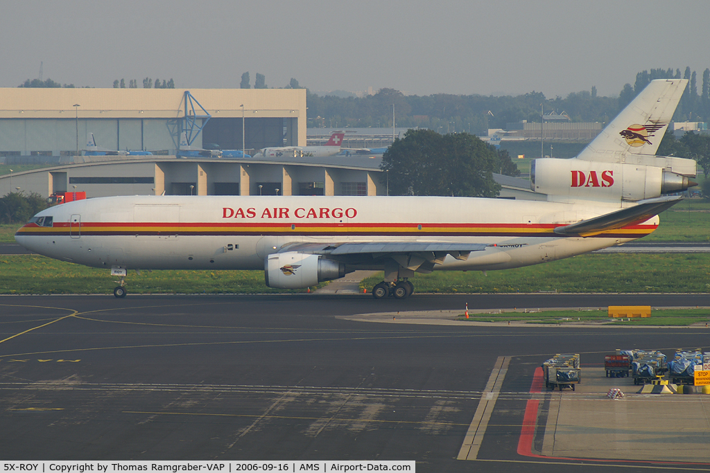 5X-ROY, 1979 McDonnell Douglas DC-10-30F C/N 47818, DAS Air Cargo MDD DC10