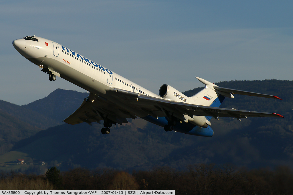 RA-85800, 1994 Tupolev Tu-154M C/N 94A984, Pulkovo TU-154M