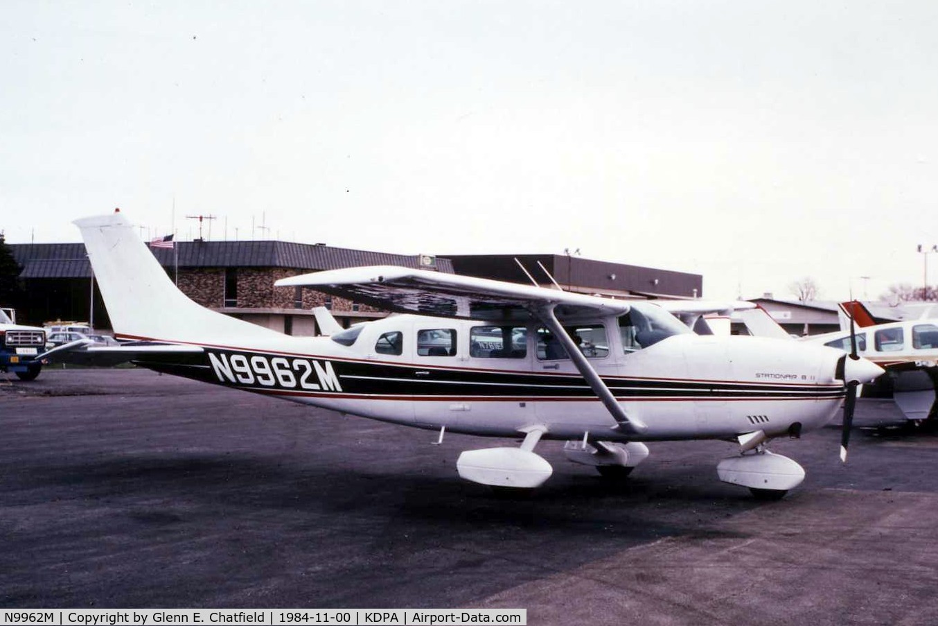 N9962M, 1983 Cessna T207A Turbo Skywagon 207 C/N 20700765, Photo taken for aircraft recognition training