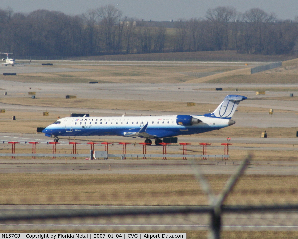 N157GJ, 2005 Bombardier CRJ-702 (CL-600-2C10) Regional Jet C/N 10230, United Express