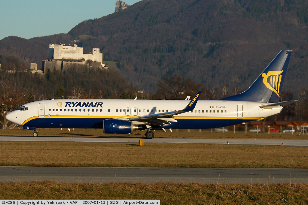 EI-CSS, 2001 Boeing 737-8AS C/N 29932, Ryanair Boeing 737-800