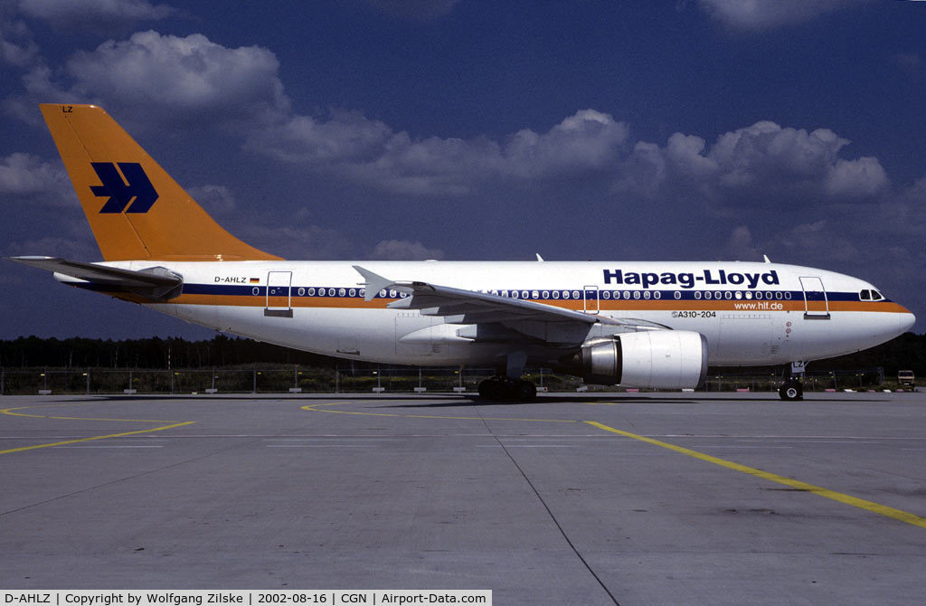 D-AHLZ, 1987 Airbus A310-204 C/N 468, visitor