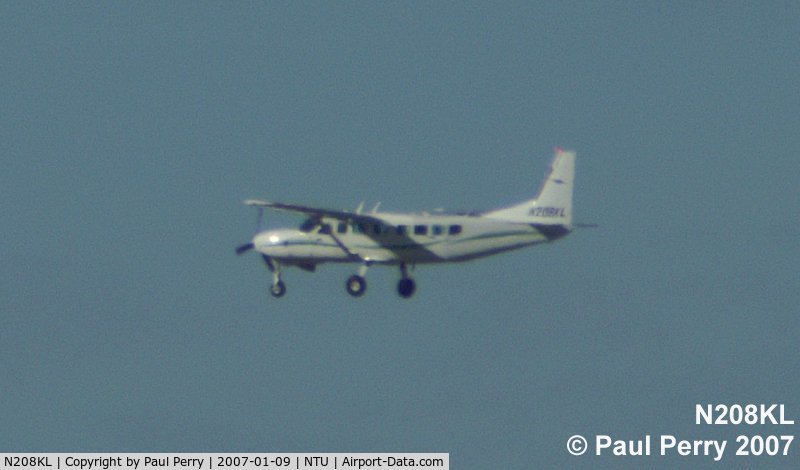 N208KL, 2005 Cessna 208B C/N 208B1127, Outbound from NAS Oceana