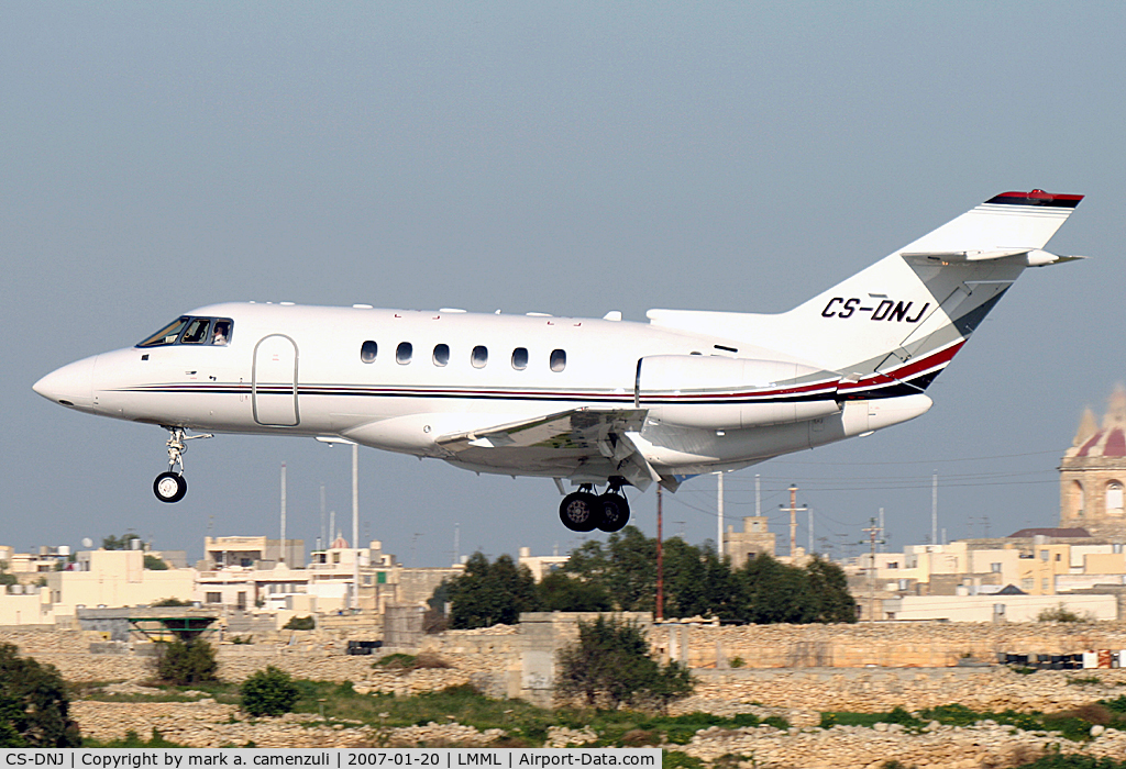 CS-DNJ, 1999 Raytheon Hawker 800XP C/N 258399, BIZJET