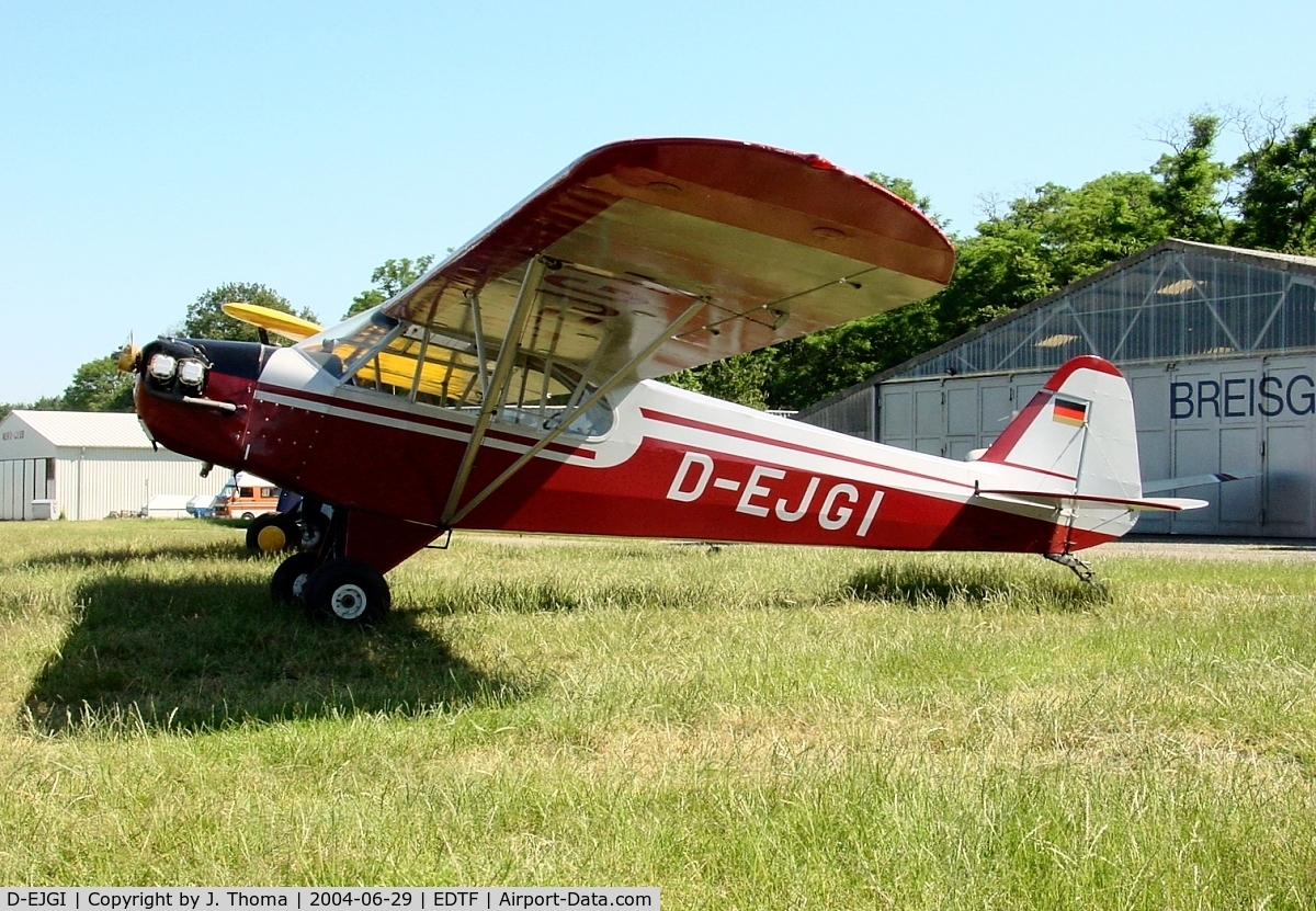 D-EJGI, 1945 Piper L-4J Grasshopper (J3C-65D) C/N 13204, Piper J-3C-65 Cub