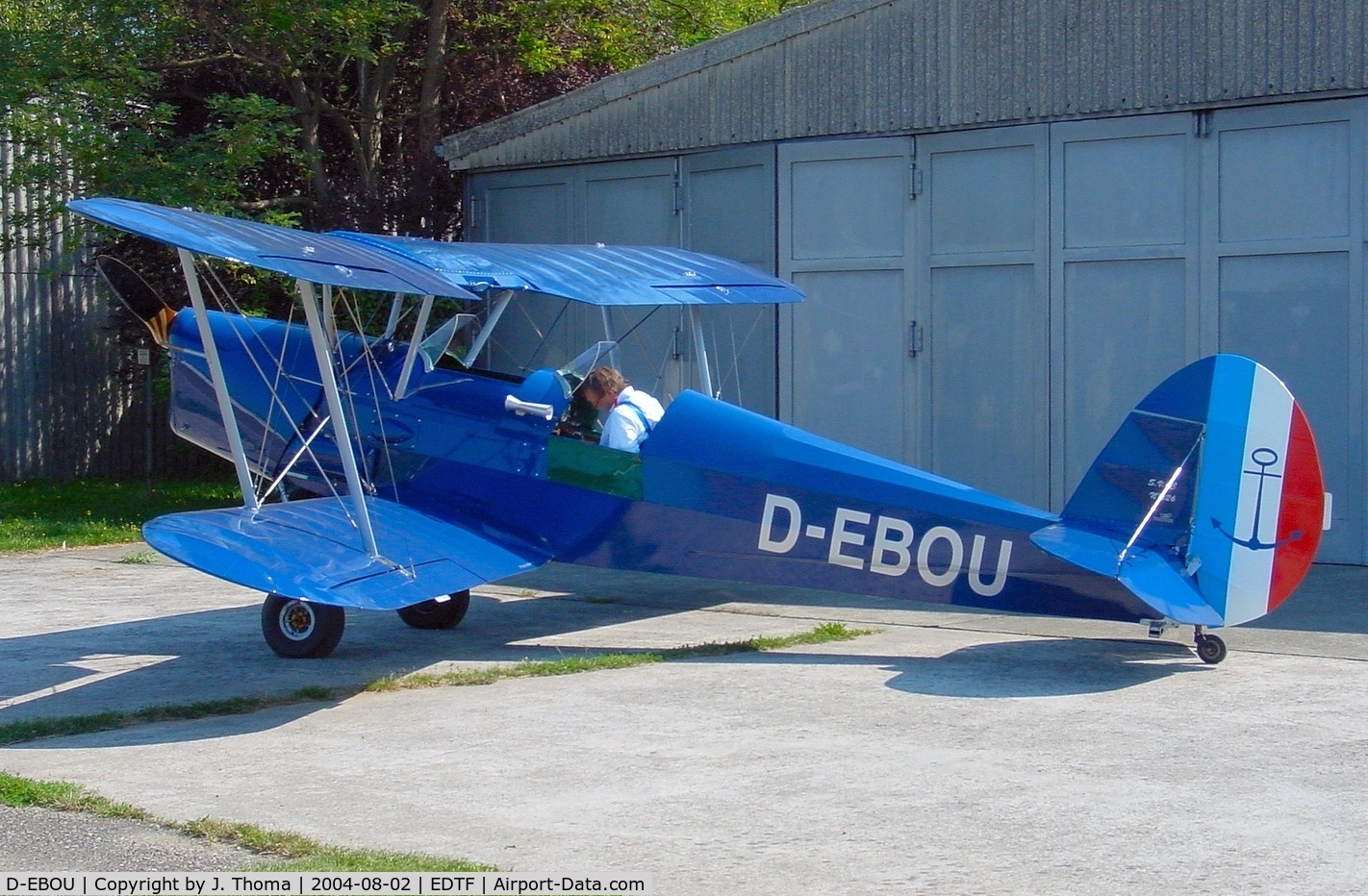 D-EBOU, Nord Stampe SV-4C C/N 326, Stampe-Vertongen SV-4C