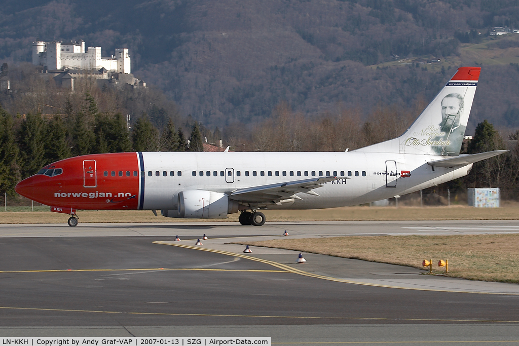 LN-KKH, 1990 Boeing 737-3K2 C/N 24328, Norwegian 737-300