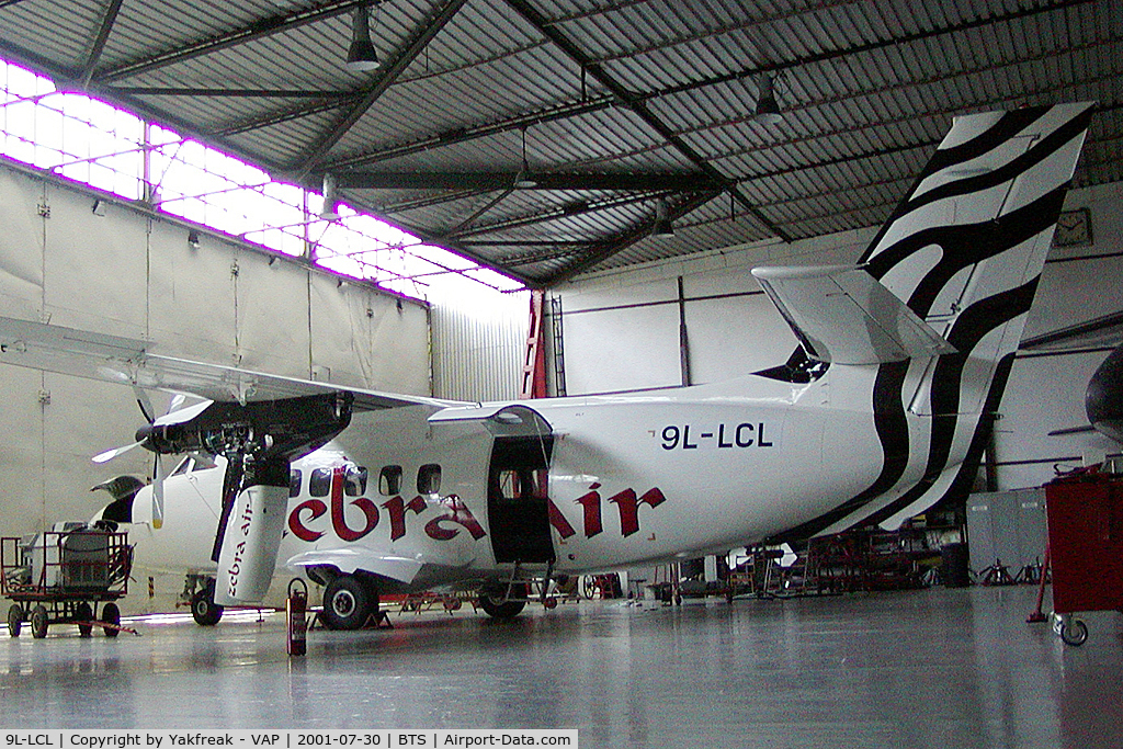 9L-LCL, Let L-410UVP-E Turbolet C/N 902510, Zebra Air Let 410