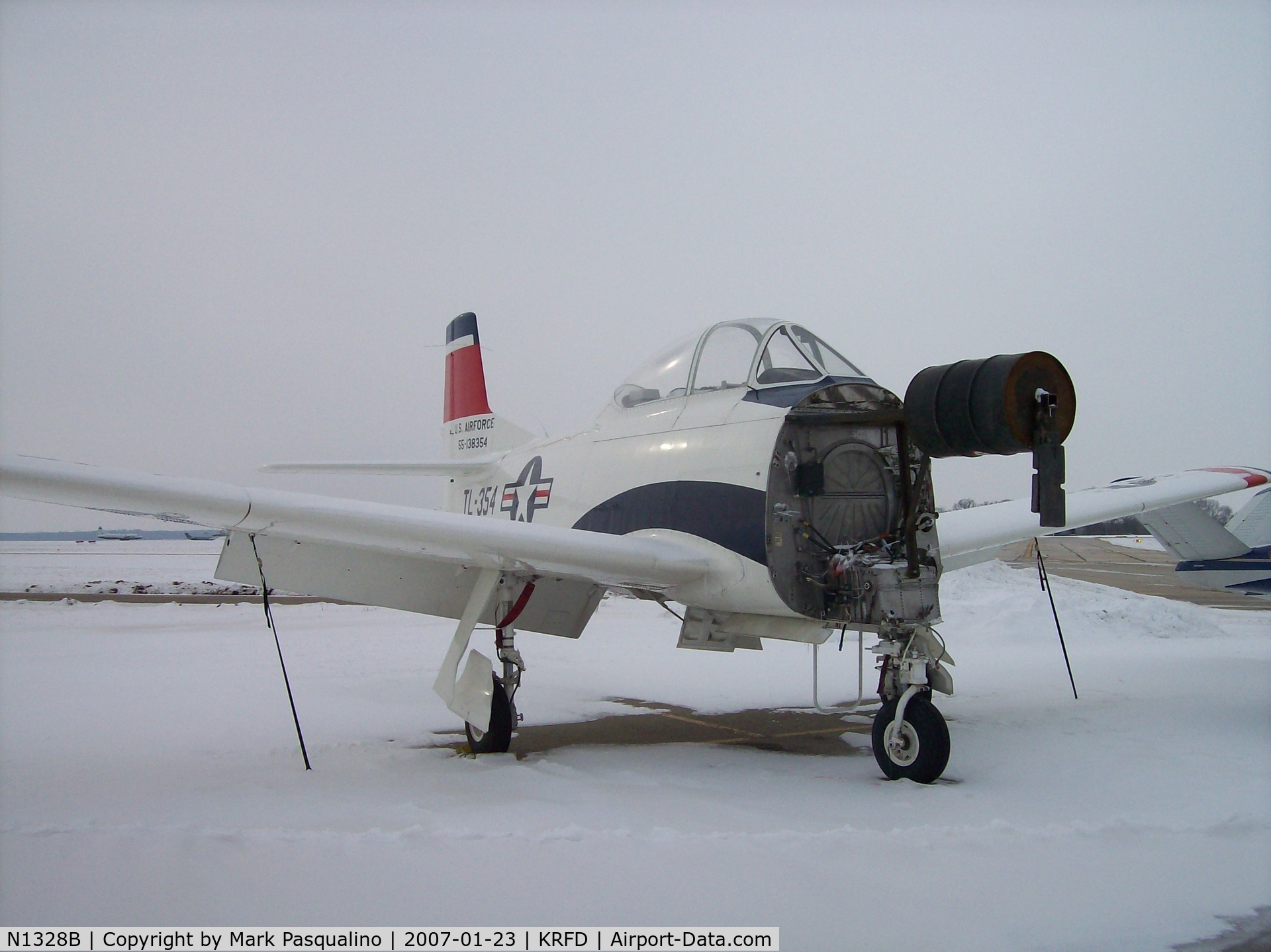 N1328B, 1955 North American T-28B Trojan C/N 200-425, North American T-28B