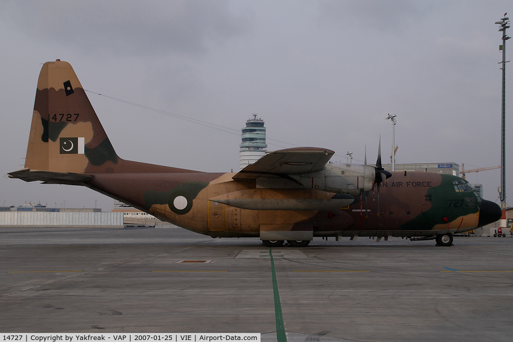 14727, 1967 Lockheed C-130E Hercules C/N 382-4282, Pakistan - AIr Force Lockheed C130 Hercules