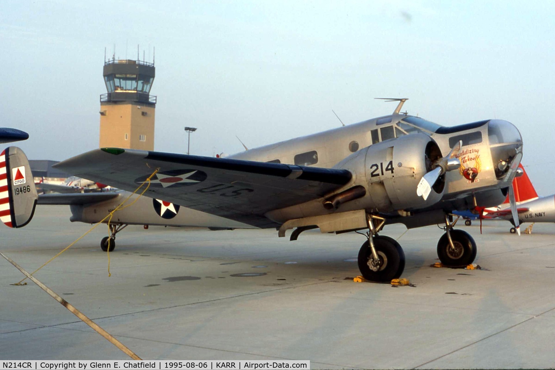 N214CR, 1958 Beech AT-11 Kansan C/N 912, At Freedom Flight America