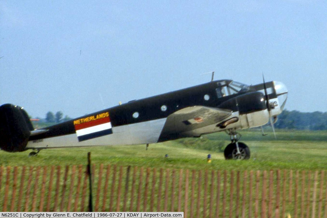N6251C, 1942 Beech AT-11 Kansan C/N 3069, AT-11 at Dayton Air Show
